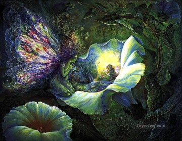 JW fairies An Even Smaller World Fantasy Oil Paintings